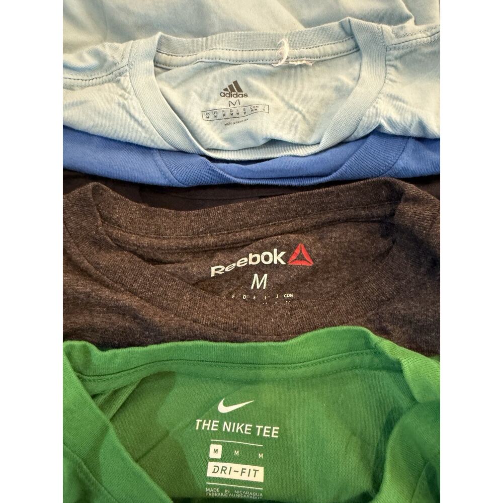 Lot Of 5 Nike Adidas Reebok Spartan Ironman Graphic T Shirts Swoosh T-shirts M - Picture 7 of 7